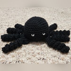 Crochet Black Spider